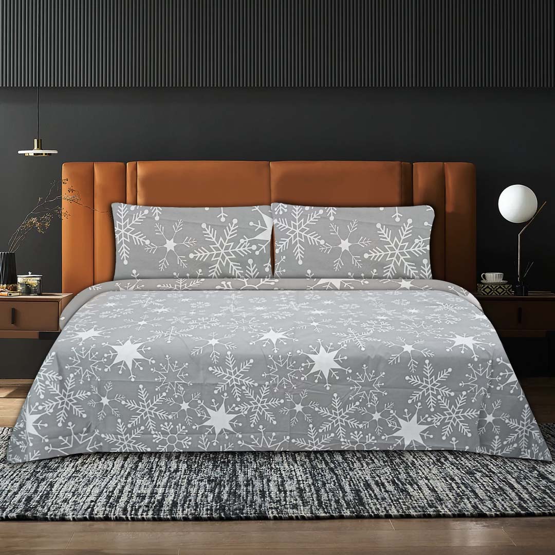 Star Grey Bed Set