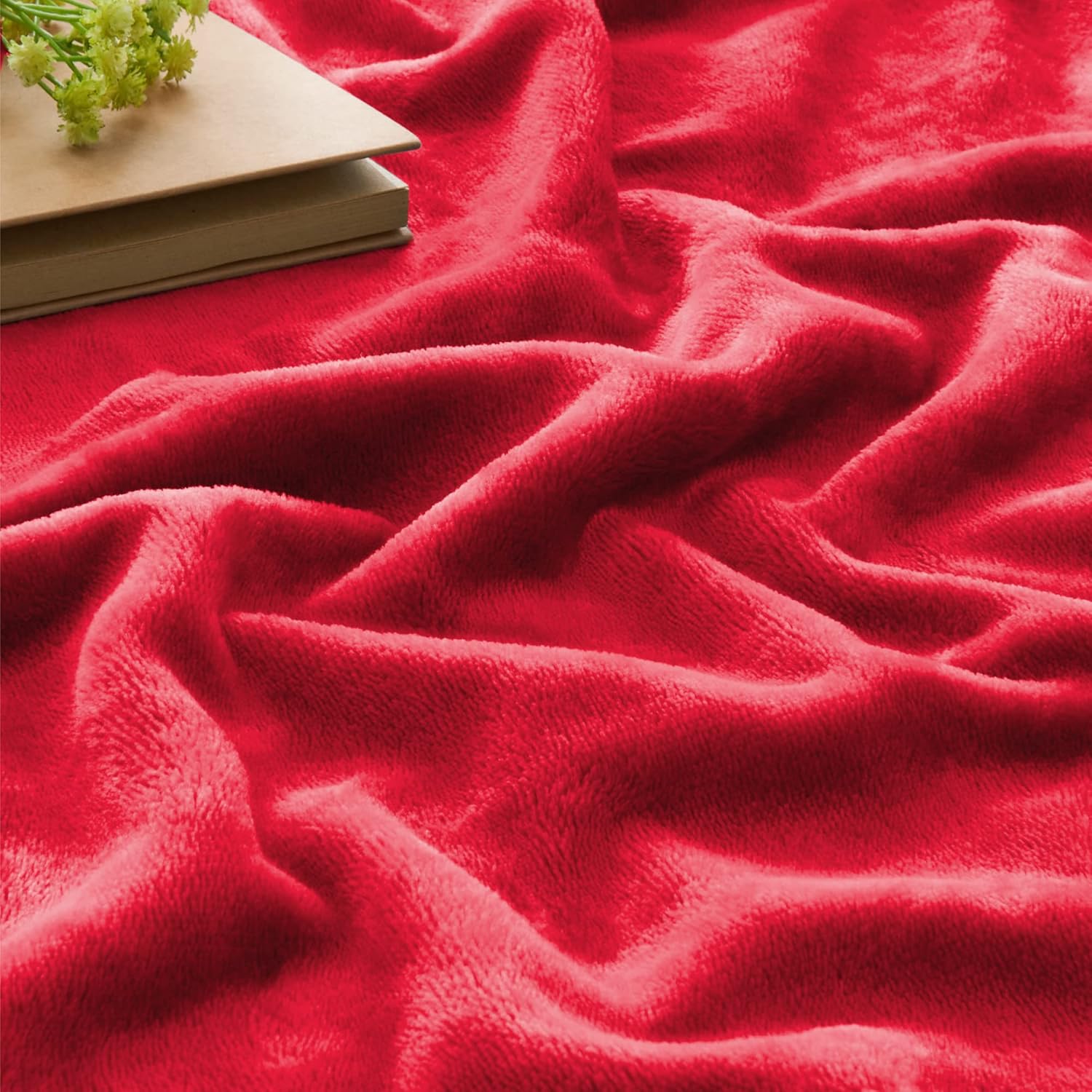 Baby Fleece Blanket Red