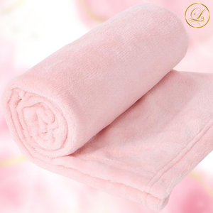 Pink Fleece Baby Blanket