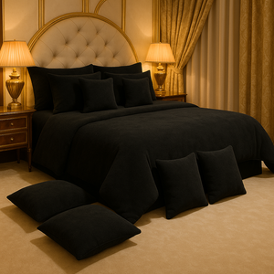 Black Fleece Bridal Bed Set