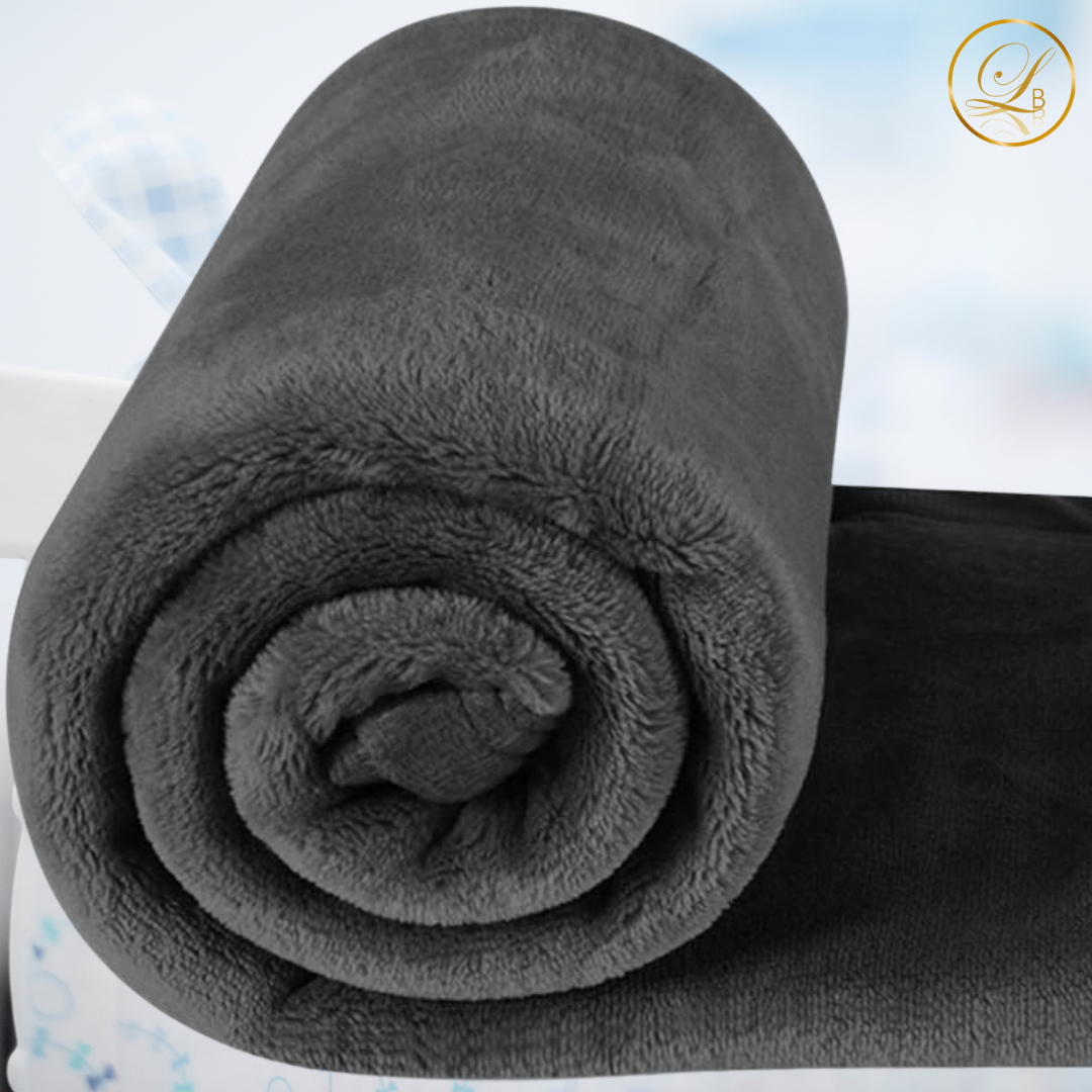 Baby Fleece Blanket Black