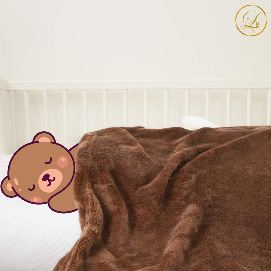 Baby Fleece Blanket Coffee