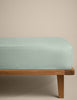 Cotton Fitted Sheet Sage Green