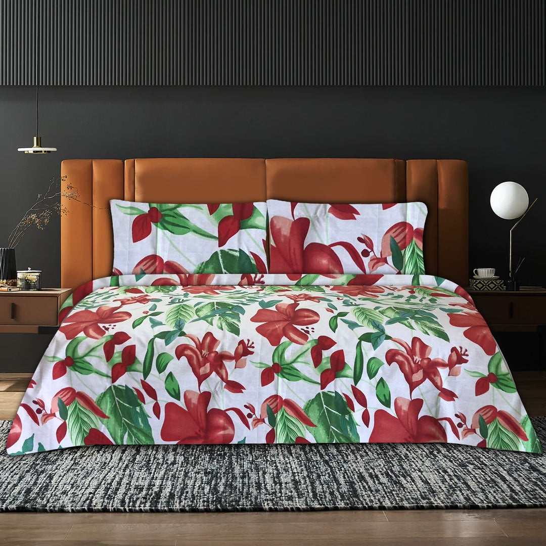 Island Breeze Bed Set (Red)