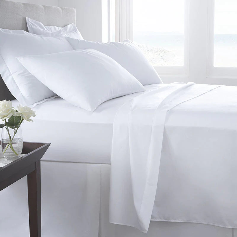 White Color Bed Set