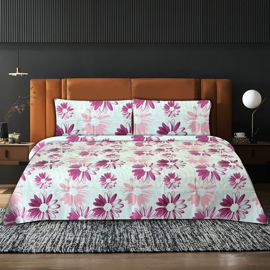 All Over Flora 7 Pcs Bridal Bedding Set